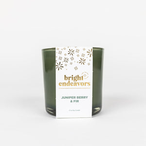Bright Endeavors Juniper Berry & Fir Holiday Candle