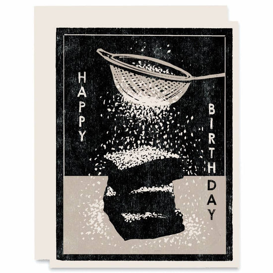 Happy Birthday (Brownies) Letterpress Card