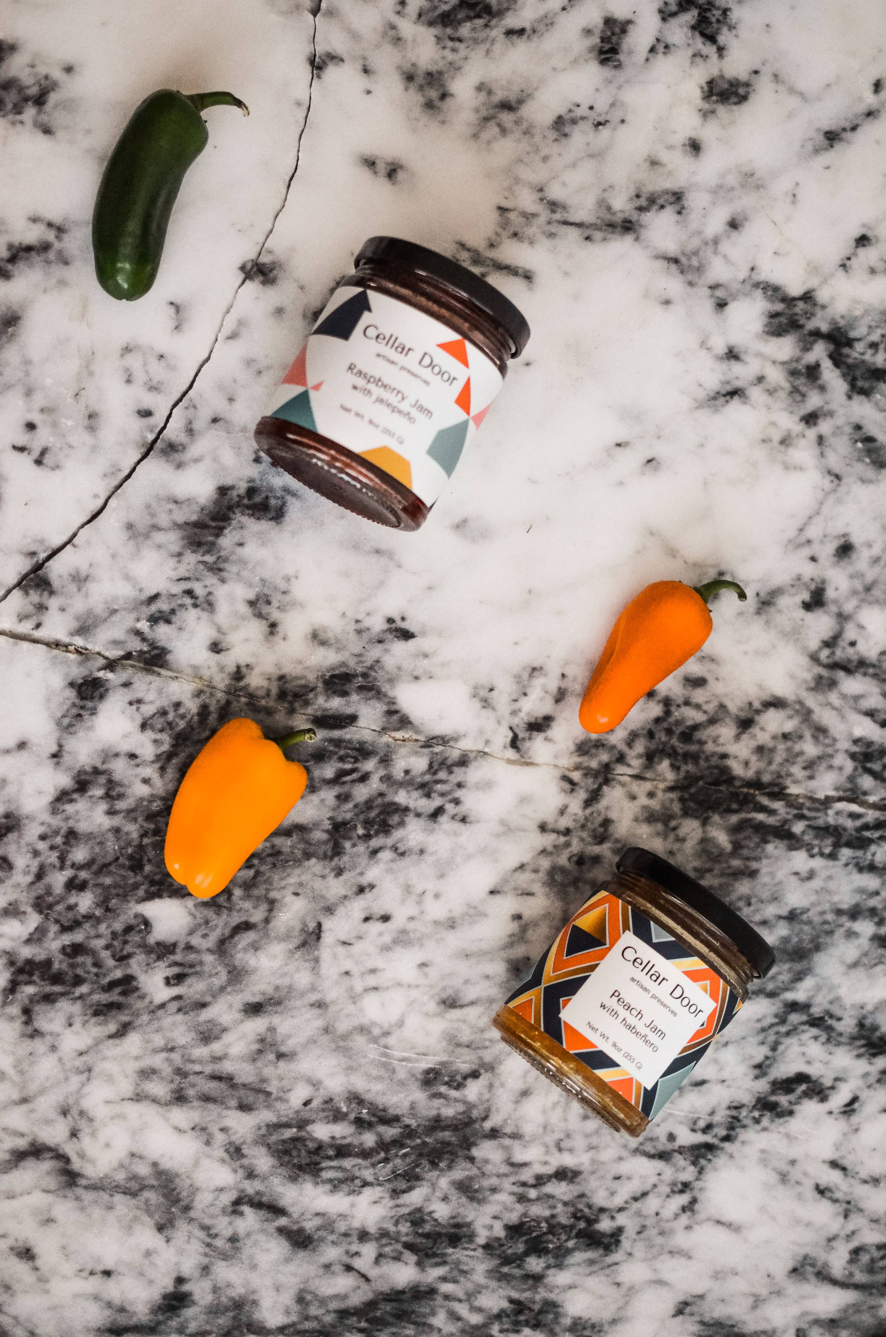 Cellar Door Raspberry Jam with Jalapeno – Spilt Milk Pastry