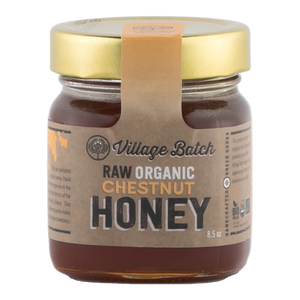 Village Batch Raw Organic Chestnut Honey
