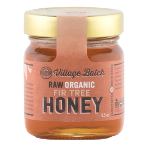 Village Batch Raw Organic Fir Tree Honey