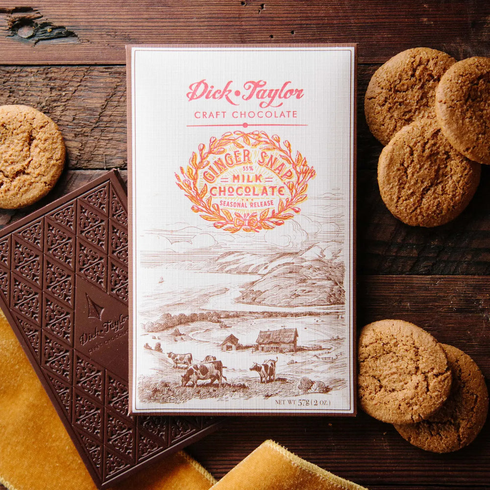 
            
                Load image into Gallery viewer, Ginger Snap Milk Chocolate
            
        