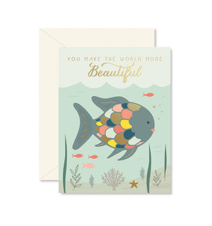 
            
                Load image into Gallery viewer, Rainbow Fish Encouragement Greeting Card
            
        