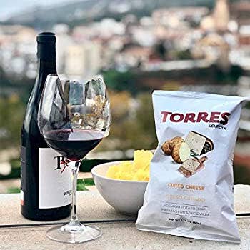 Torres Gourmet Potato Chips with Cured Cheese