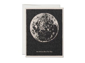 
            
                Load image into Gallery viewer, Here for You Moon sympathy greeting card
            
        