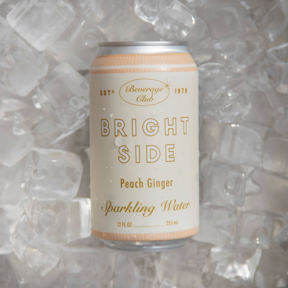 Peach Ginger Sparkling Water