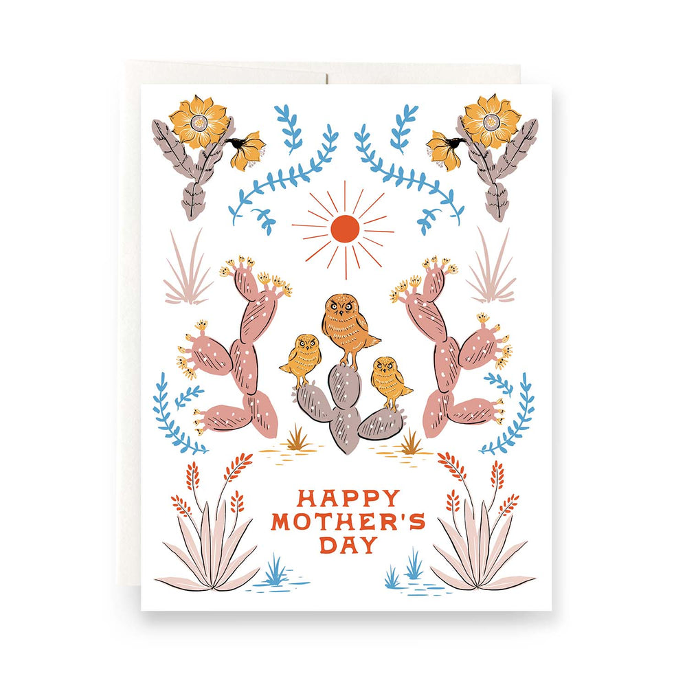 Desert Folk - Mother's Day Greeting Card