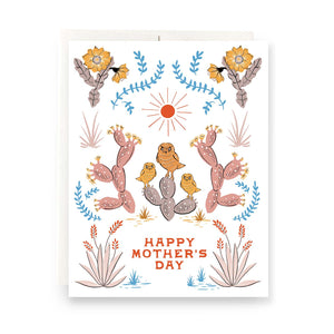 Desert Folk - Mother's Day Greeting Card