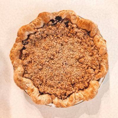 Blueberry Rhubarb Pie - "Best Pie in Chicago"!