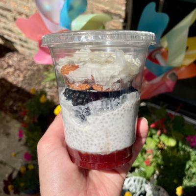 Coconut Chia Pudding Parfait