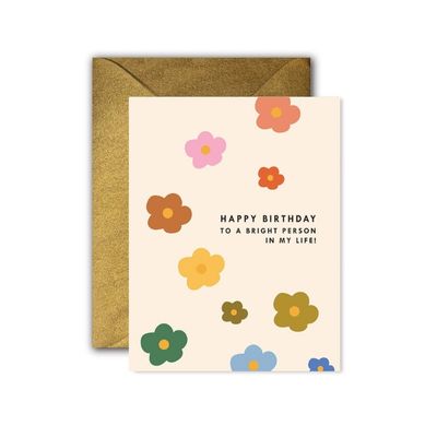 Mod Happy Birthday - Greeting Card