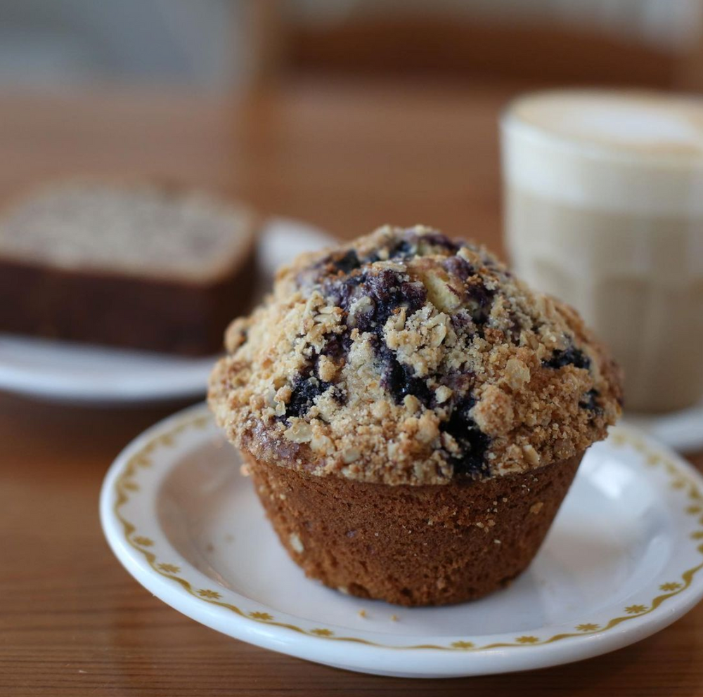 Blueberry Walnut Muffin