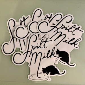 Spilt Milk Stickers