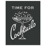 5'' x 7'' Time for Cocktails Greeting Card