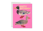 Happy Birthday Ducks Greeting Card